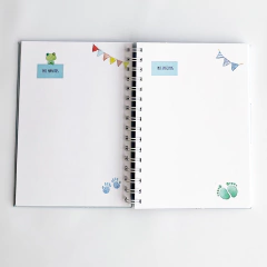 El libro del Bebé "Conejitos Celeste"