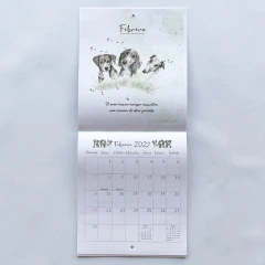 Calendario 2027 "Perritos" en internet