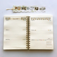 Agenda Semana a la Vista "Kitten" Formato Horizontal - tienda online