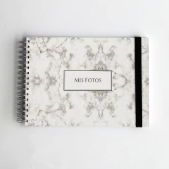 Libro de foto "Marmolado Blanco"