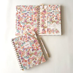 Set Caja Chica: Cuaderno Garden + Ball Pen Garden + Caja - C2designs