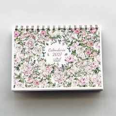Calendario der escritorio "Roses"