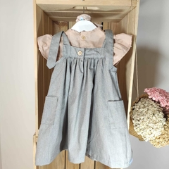 Vestido Viva Cinza na internet