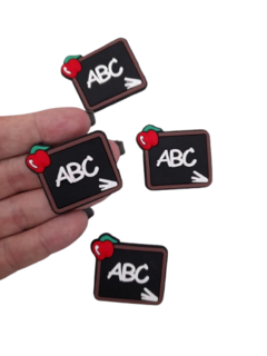 Aplique Emborrachado Lousa ABC - comprar online