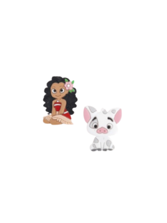 Aplique Emborrachado Moana - comprar online