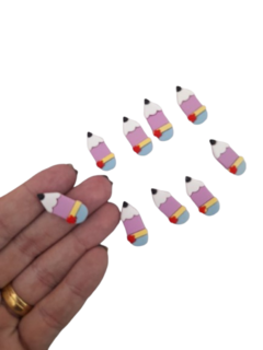Aplique Resina Lápis Lilas - comprar online