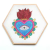 Cuadro Corazón Fuego (grande)
