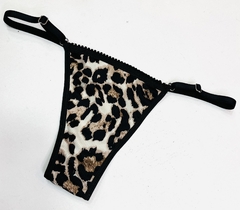 Less regulable Bruna Animal Print Marron - comprar online