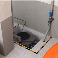 Elevatória para águas pluviais, 220 V, vazão até 10 m3/h na internet