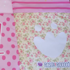 Acolchadito + Almohadones - Rosita Rococó