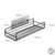Organizador Autoadhesivo Estante Baño Metal Multiuso en internet