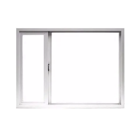 Ventana Patagonia Eco PVC con Vidrio Marco De90mm. Hoja Movil De 0.35MTS BLANCO