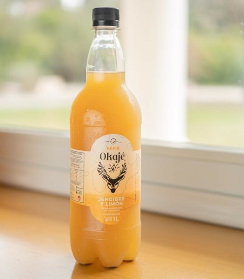 Kéfir "Okaje" botella 1lt pet sabores varios