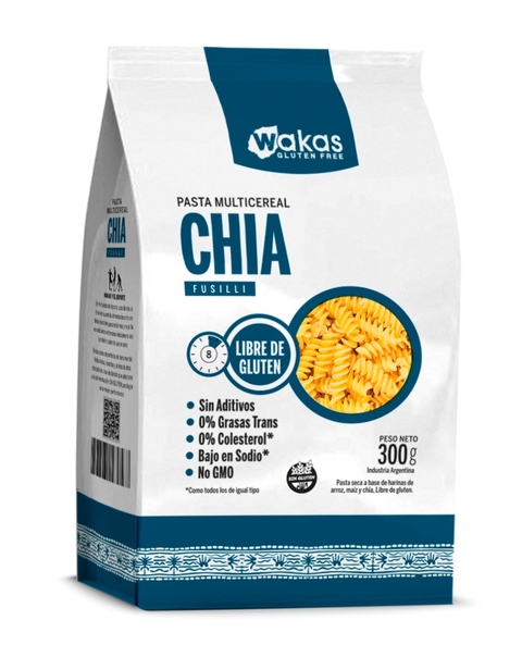 Fideos "Wakas" de Chía - comprar online