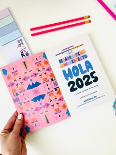 Agenda BINDER flores 2025 - comprar online