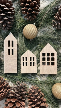 Pack casitas de madera - comprar online