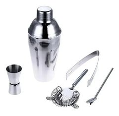 Set Coctelera con Base de Bamboo - comprar online