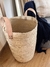 Canasto con cuero - comprar online
