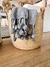 Canasto con cuero - tienda online