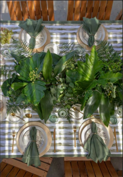 MANTEL TAN BAMBOO