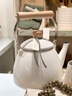 PAVA BLANCA ENLOZADA VINTAGE - Bazar de los Suspiros