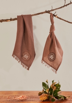 PAÑO SET X 2 COTTON CACAO