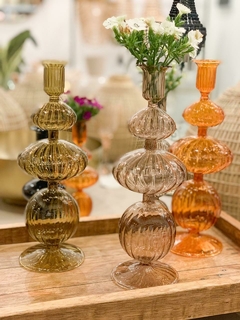 CANDELABRO FLORERO OVAL COLOURS BAJO