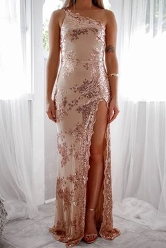VESTIDO LOURDES NUDE - Tan Lulita