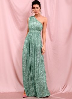 VESTIDO SIMIL ROMA LENT VERDE - Tan Lulita