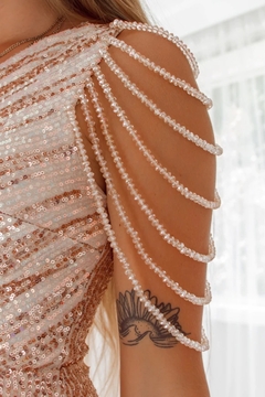 VESTIDO MALAGA NUDE - comprar online
