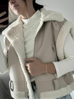 Chaleco Gamulan/ Crudo - tienda online