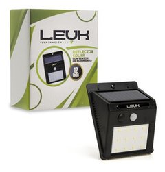 Reflector Led Con Panel Solar Y Sensor Movimiento (blanco Frio 2.4w)