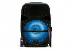 BAFLE PLÁSTICO FULLENERGY ACTIVO 12'' PRO (MIC INALÁMBRICO / BAT. REC. / LUCES LED / BT)