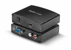 CONVERSOR VGA MÁS AUDIO (2 RCA) A HDMI FULL-HD 1080P