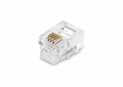 FICHA PLUG TELEFÓNICO RJ11 (6P4C)