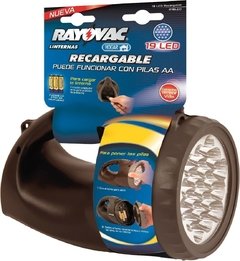 Linterna Recargable RAYOVAC 19 Led 50 Lumenes O A Pila Aa