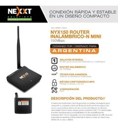 Router inalámbrico-N Nyx150 de 150Mbps - comprar online