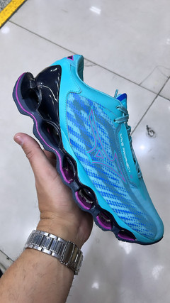 Mizuno Pro 12 Azul /Rosa