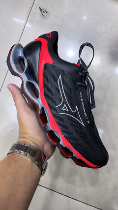 Mizuno Pro 12 Preto /Vermelho