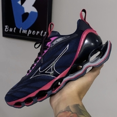 Mizuno Pro 11 Marinho/Rosa
