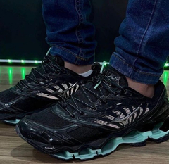 Mizuno Pro 8Preto e azul bebê - comprar online