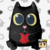 Almofada Pillowtoy Gato amor