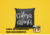 Capa para almofada PillowToy Criativas 40x40cm CALMA