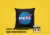 Capa para almofada PillowToy Criativas 40x40cm PIZZA