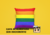 Capa para almofada PillowToy Criativas 40x40cm CORES BANDEIRA