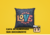 Capa para almofada PillowToy Criativas 40x40cm LOVE 2