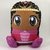 Almofada PillowToy Cosplay Princesas Negra