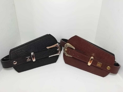 ZARAUTZ - Faja doble hebilla niquel - De la Riestra