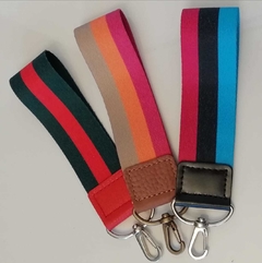 Correa Pulsera para celulares, sobres y llaveros en cinta sublimada - De la Riestra