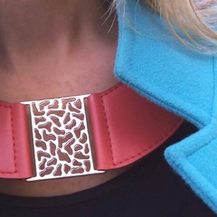 Imagen de Malevich - Collar corto con herraje en niquel